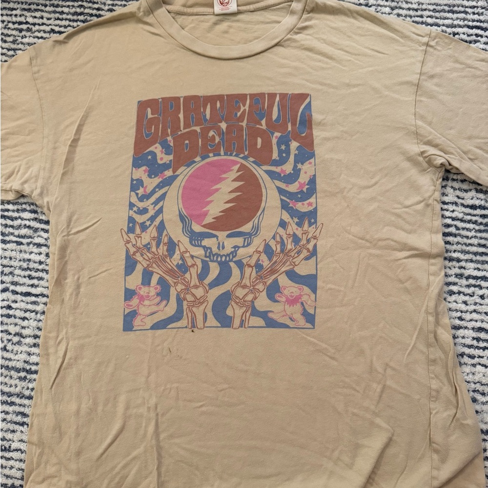 Women’s Grateful Dead Beige Graphic Tee